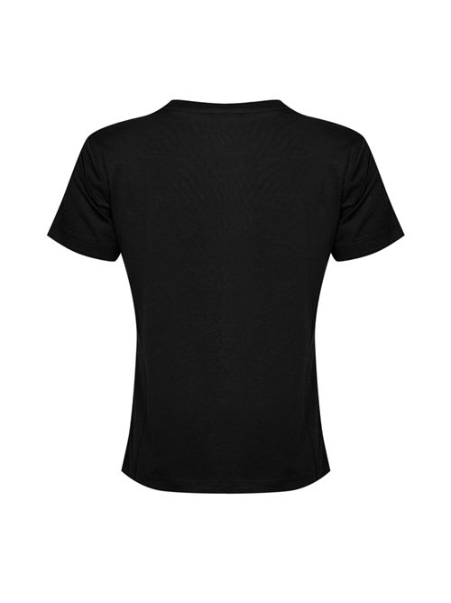 T-shirt Quentin con logo gioiello Nero PINKO | 100535 A2RNZ99